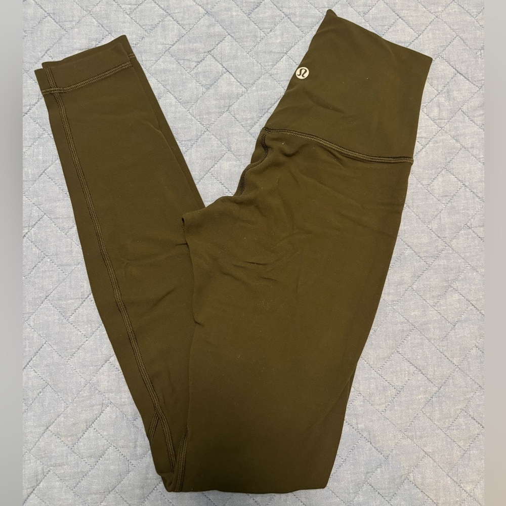 Dark green Lululemon Leggings